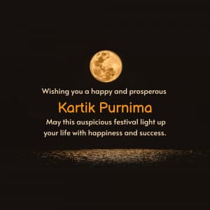 Kartik Purnima creative image