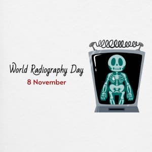 International Day of Radiology advertisement banner