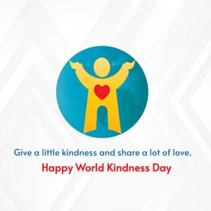 World Kindness Day marketing poster