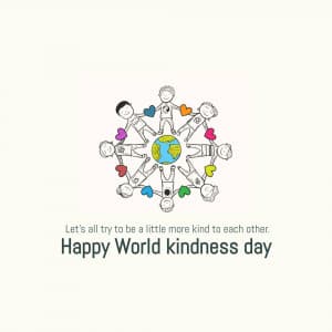 World Kindness Day marketing flyer