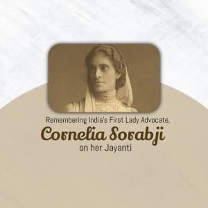 Cornelia Sorabji Jayanti Instagram Post