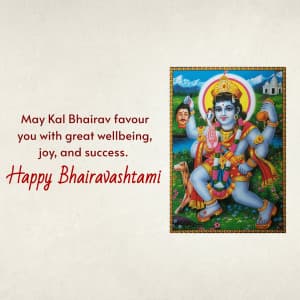 Bhairavashtami event poster