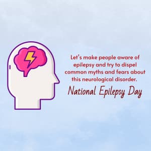 National Epilepsy Day marketing flyer