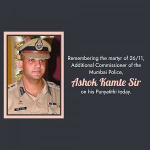 Ashok Kamte Punyatithi Instagram Post