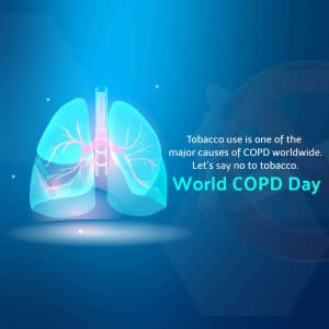 World COPD day greeting image