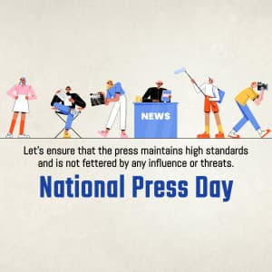 National Press Day banner