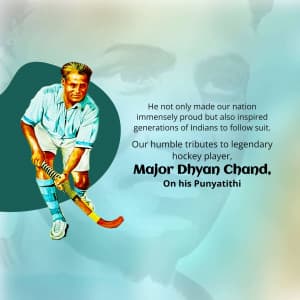 Major Dhyan Chand Punyatithi Instagram Post