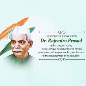 Dr. Rajendra Prasad Jayanti creative image