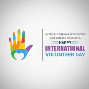 International Volunteer Day festival image