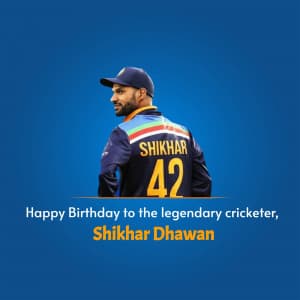 Shikhar Dhawan birthday Instagram Post