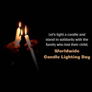 Worldwide Candle Lighting Day graphic