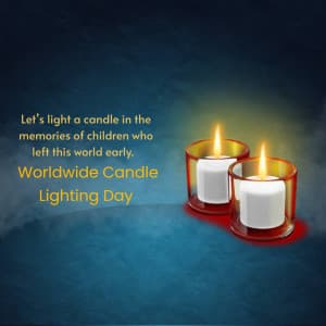 Worldwide Candle Lighting Day creative image