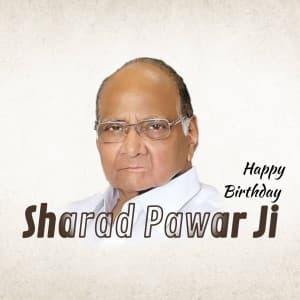 Sharad Pawar Birthday Instagram Post