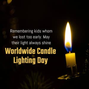 Worldwide Candle Lighting Day event advertisement