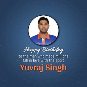 Yuvraj Singh Birthday Instagram Post