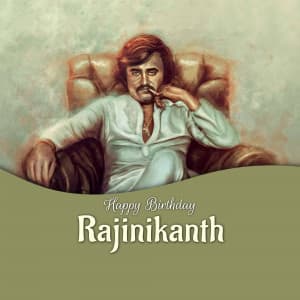 Rajinikanth Birthday event advertisement