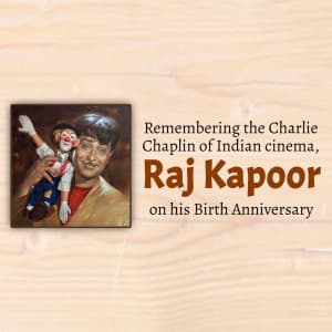 Raj Kapoor Jayanti creative image