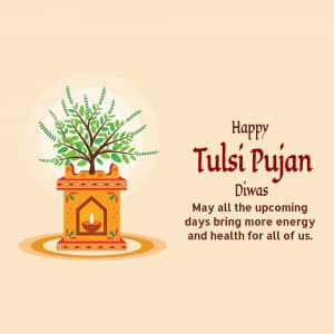 Tulsi Pujan flyer