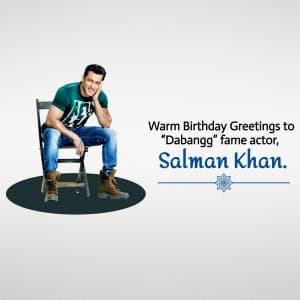 Salman Khan Birthday' Instagram Post