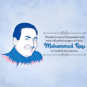 Mohammed Rafi Birth Anniversary video