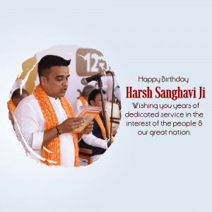 Harsh Sanghavi Birthday Instagram Post