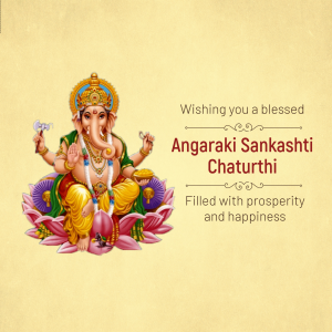 Angarki Sankashti Chaturthi creative image