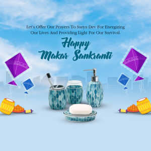 Makar Sankranti Business Special event advertisement