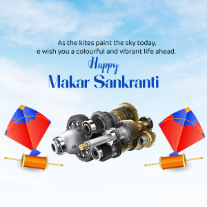 Makar Sankranti Business Special illustration