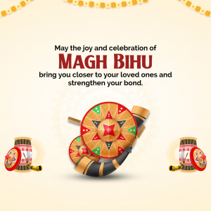 Magh Bihu advertisement banner