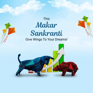 Makar Sankranti Business Special event poster