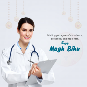 Magh Bihu marketing flyer