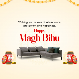 Magh Bihu creative image