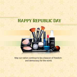 Republic day Business Post marketing flyer