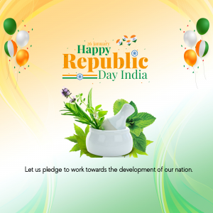 Republic day Business Post event advertisement