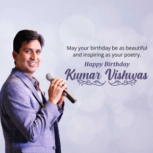 Kumar Vishwas Birthday Instagram Post