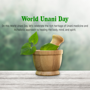 World Unani Day graphic