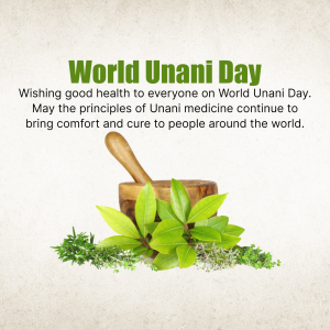 World Unani Day creative image