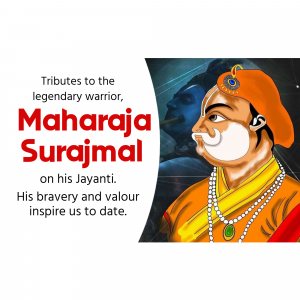 Maharaja Surajmal Jayanti Instagram Post