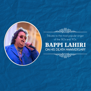 Bappi Lahiri Punyatithi Instagram Post