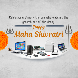 Business post - Maha Shivaratri creative image