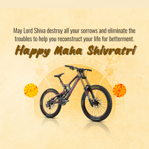 Business post - Maha Shivaratri illustration