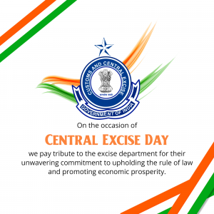 Central Excise Day graphic