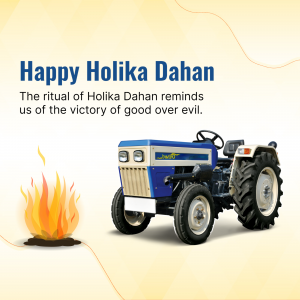 Business Post - Holika Dahan marketing poster