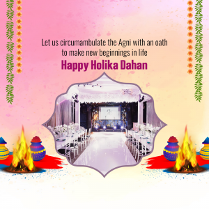 Business Post - Holika Dahan graphic