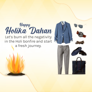 Business Post - Holika Dahan poster