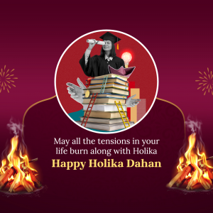 Business Post - Holika Dahan graphic