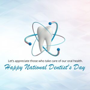 National Dentist's Day creative image