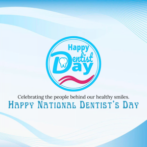 National Dentist's Day Facebook Poster