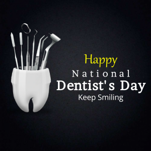 National Dentist's Day event advertisement