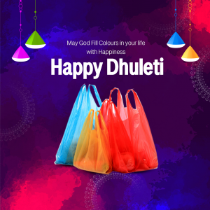 Business post - Dhuleti marketing poster